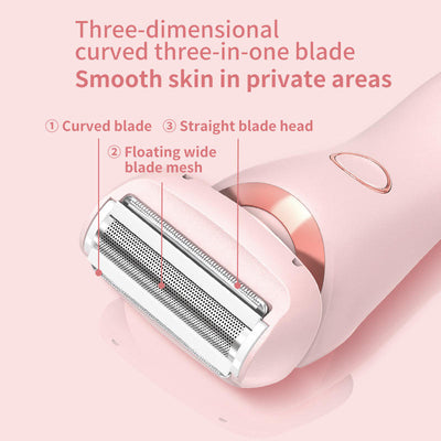 Hair removal device for women dual headed shaving device private hair trimmer electric hair scraper women's hair removal device