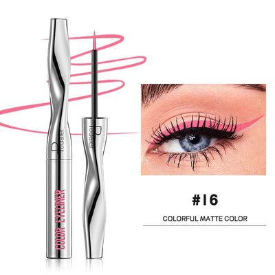 Makeup Pudaier eyeliner long-lasting waterproof eyeliner pen ultra-fine color liquid eyeliner