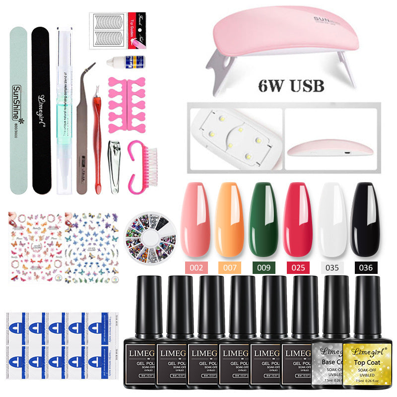 Nail Set Nail Polish Extension Glue