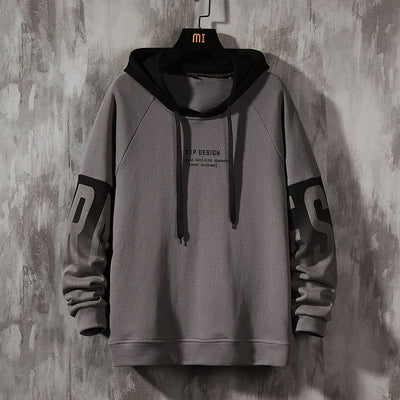 Men's Pullover Loose Hoodie Fall Fashion Brand Pullover Print Fashion Men's Coat Top