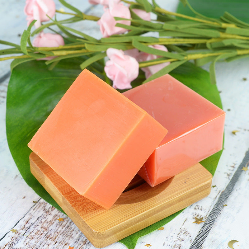 100g Turmeric Essential Oil Handmade Soap Cleansing Body Soap Old Ginger Soap