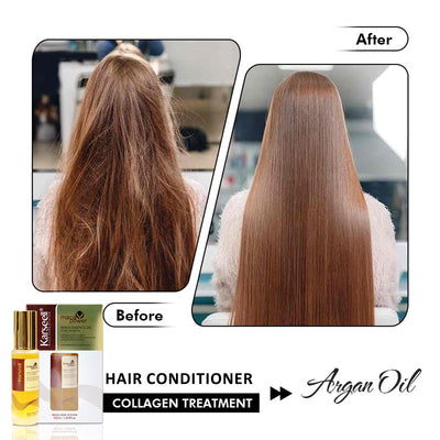 Karseell Argan Oil For Hair Repair Cold Pressed Lightweight Argan Oil Hair Serum For Dry Damaged Hair