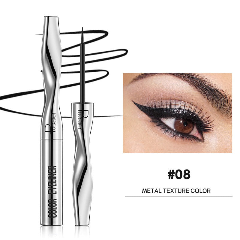 Makeup Pudaier eyeliner long-lasting waterproof eyeliner pen ultra-fine color liquid eyeliner