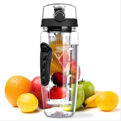 Free Fruit Infuser Juice Shaker Bottle Portable Climbing Camp Bottle