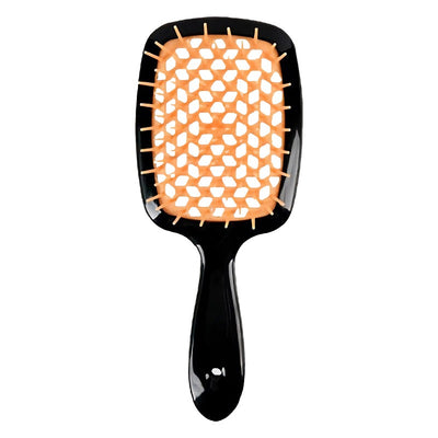 Honeycomb hollow massage comb, smooth hair grid comb, smooth hair dry and wet dual-purpose comb, curly and fluffy hair styling comb