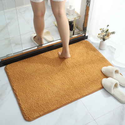 Bathroom Floor Mat Absorbent Door Mat Bathroom Non-Slip Mat Into The Home Bathroom Thickened Washable Mat