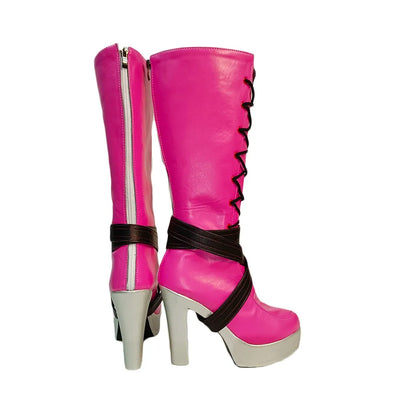 New Anime Cosplay Boots Monster High Draculaura Shoes Halloween Aksesori Dibuat Sesuai Pesanan