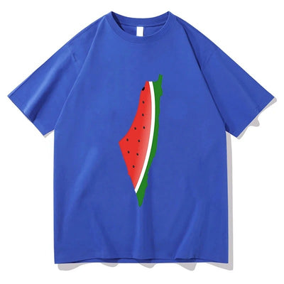 Summer Pure Cotton Short Sleeve T-shirts Watermelon