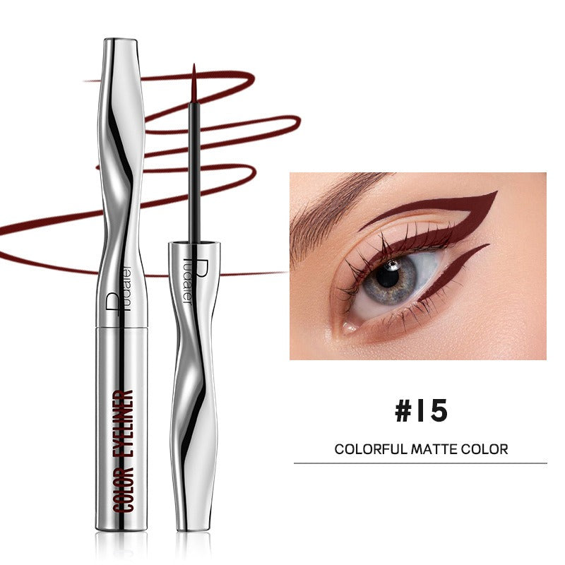 Makeup Pudaier eyeliner long-lasting waterproof eyeliner pen ultra-fine color liquid eyeliner