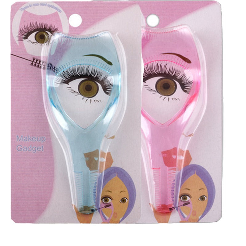 Three in one three-dimensional eyelash card transparent plastic eyelash card eyelash helper