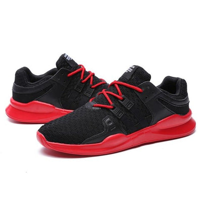 Walking Running Sports Shoes For Adult Men Lace-up Sneakers