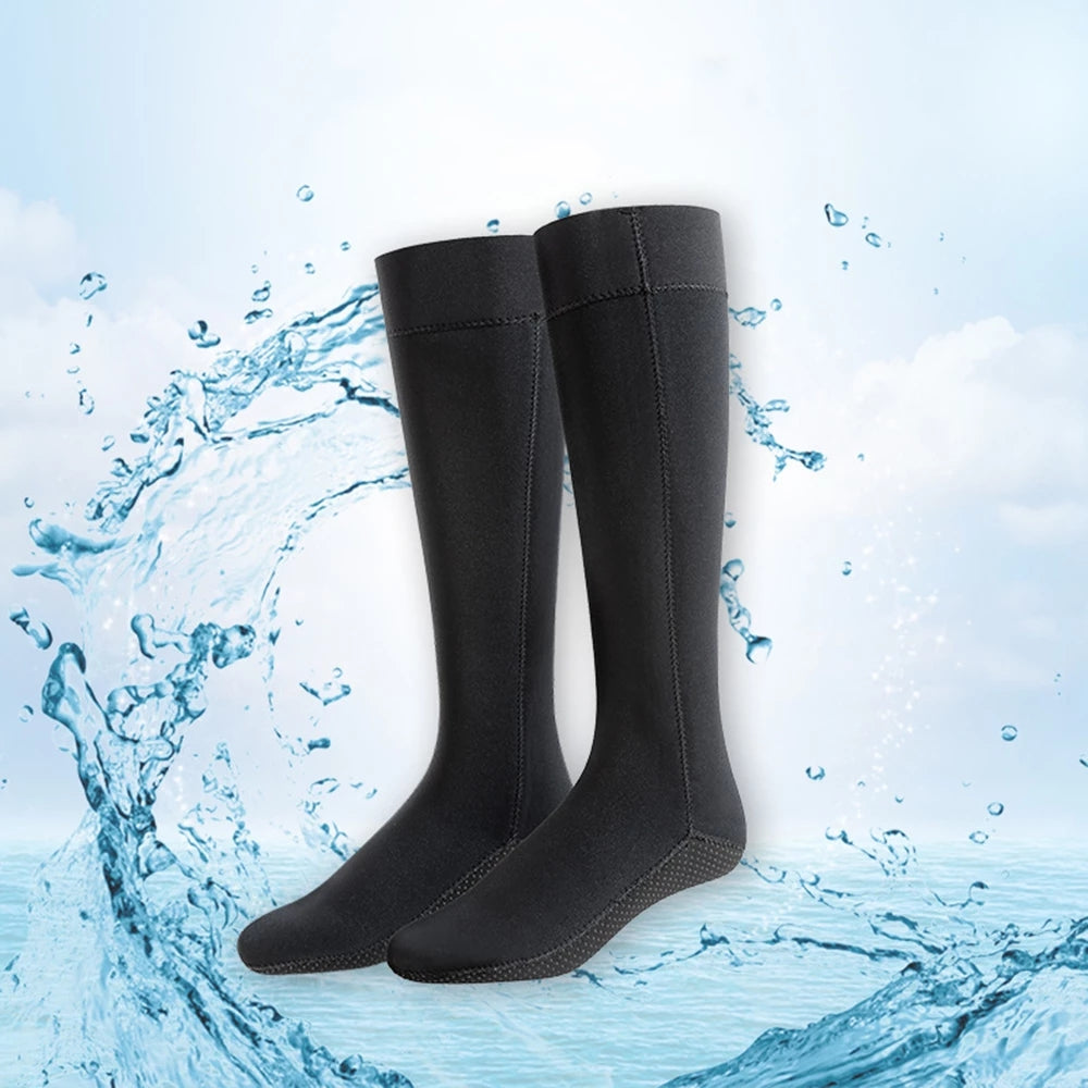 3mm long snorkeling socks diving socks waterproof socks