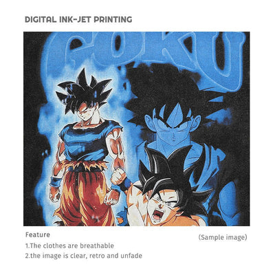 Vegeta Bejita T-shirts Oversized Anime Dragon Ball T Shirt