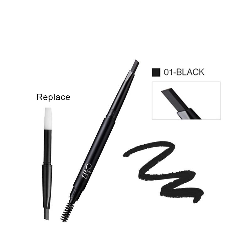 MENOW Brand Make up set Eyebrow Pencil With Brush and Replace Eyebrow Waterproof Long Lasting Cosmetic kit  E411