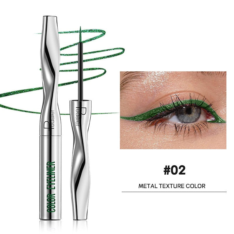 Makeup Pudaier eyeliner long-lasting waterproof eyeliner pen ultra-fine color liquid eyeliner