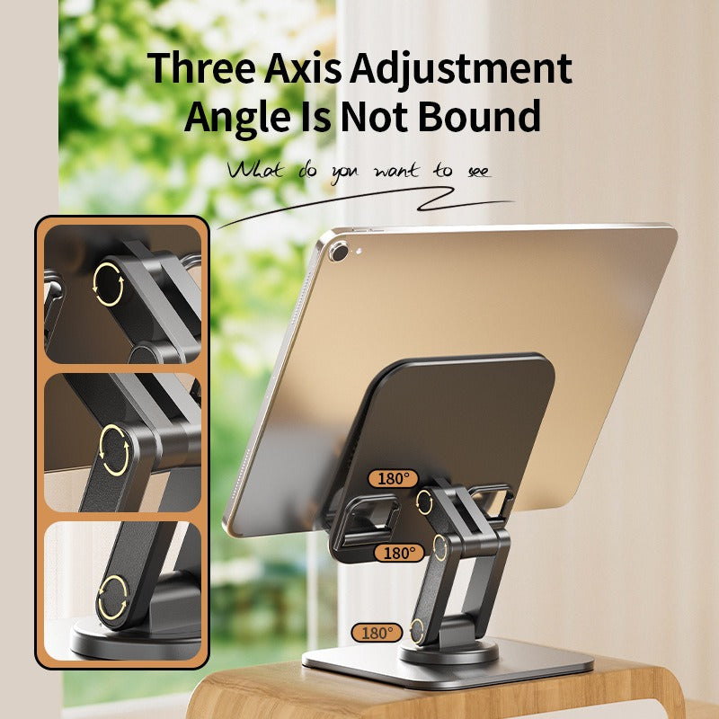 360 Degree Rotating Fotable Phone Stand Holder Pad Holder