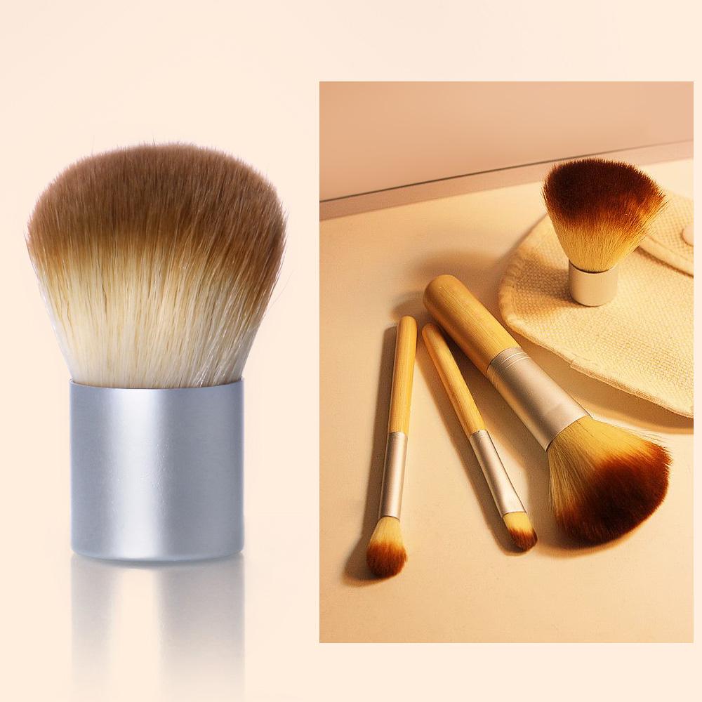 O.TWO.O 4pcs/lot Bamboo Brush Foundation Brush make-up Brushes Cosmetic Face Powder Brush Tool