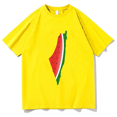 Summer Pure Cotton Short Sleeve T-shirts Watermelon