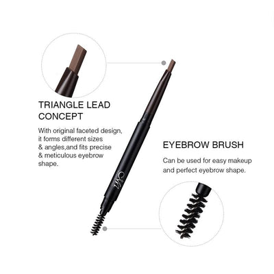 MENOW Brand Make up set Eyebrow Pencil With Brush and Replace Eyebrow Waterproof Long Lasting Cosmetic kit  E411