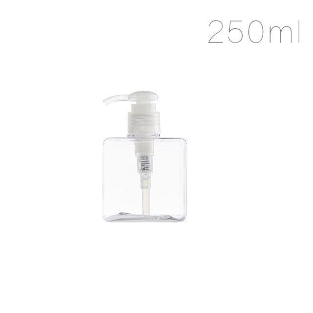 Clearance Refillable Bottles Lotion Container Large Pump Plastic Shampoo Bottle Refillable Travel Bottle Living Essentials