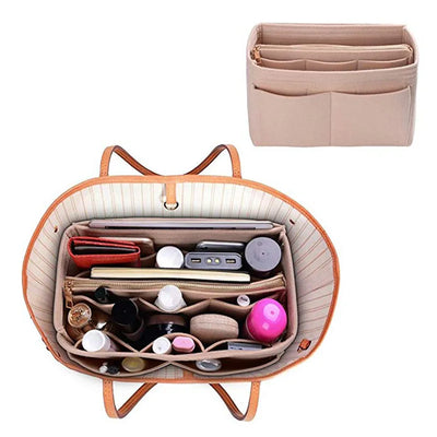 Multi pocket women's makeup bag toiletries makeup storage bag