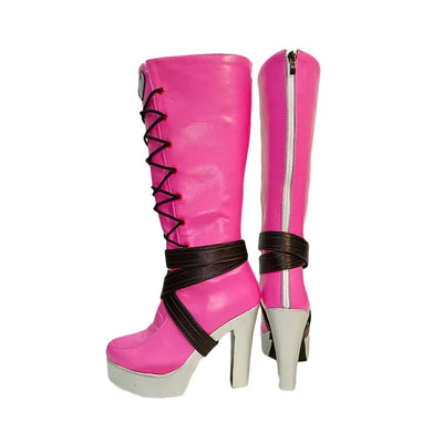 New Anime Cosplay Boots Monster High Draculaura Shoes Halloween Aksesori Dibuat Sesuai Pesanan