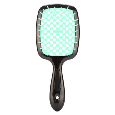 Honeycomb hollow massage comb, smooth hair grid comb, smooth hair dry and wet dual-purpose comb, curly and fluffy hair styling comb