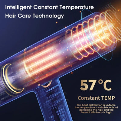 Professional Hair Dryer High Power Infrared Anion Hammer Powerful Cold And Hot Air Salon Hair Dryer