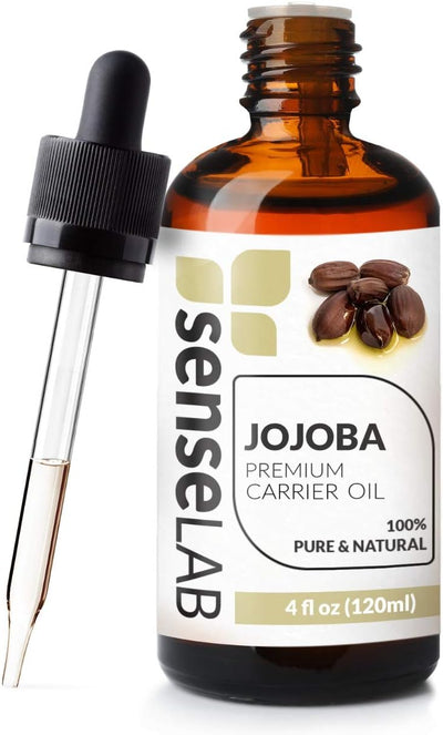 Natural Jojoba Oil -100% Pure Jojoba Oil - Cold pressed Jojoba Oil - Hair Jojoba Oil - Skin Jojoba Oil - Nail Jojoba Oil (120ml)