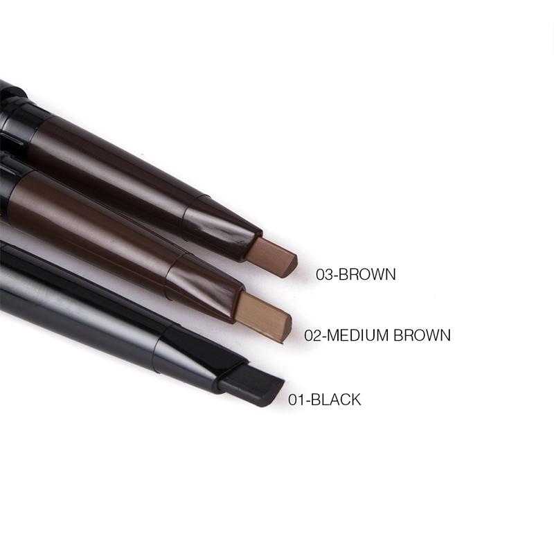 MENOW Brand Make up set Eyebrow Pencil With Brush and Replace Eyebrow Waterproof Long Lasting Cosmetic kit  E411