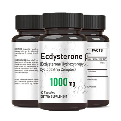 Ecdysterone Capsules Hydroxypropyl Cyclodextrin Complex Ecdysterone Powder Capsules 98% Ecdysterone