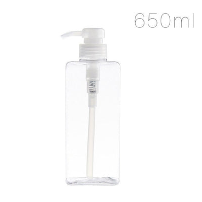 Clearance Refillable Bottles Lotion Container Large Pump Plastic Shampoo Bottle Refillable Travel Bottle Living Essentials