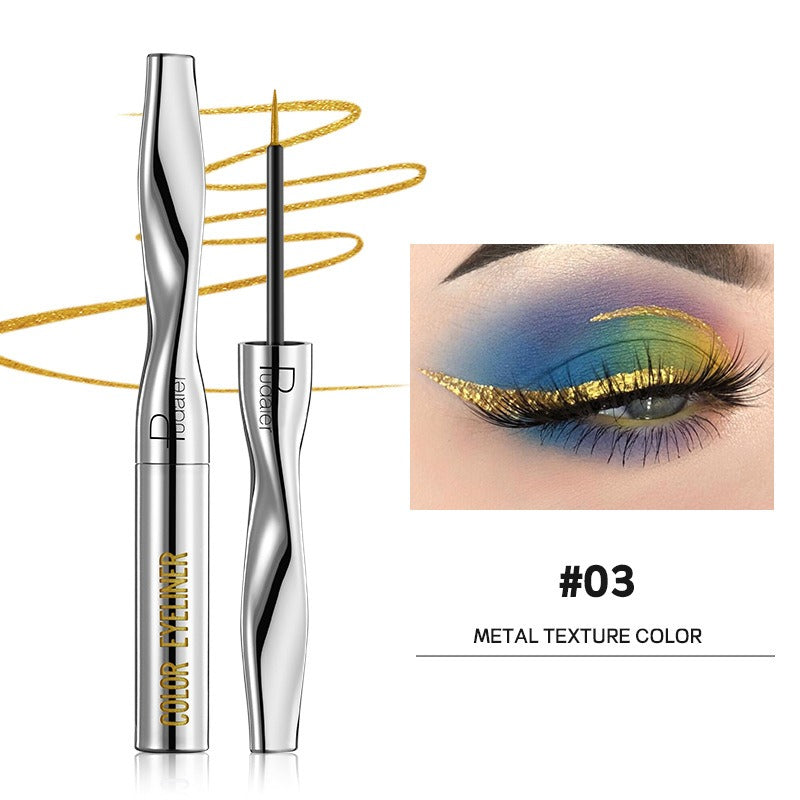 Makeup Pudaier eyeliner long-lasting waterproof eyeliner pen ultra-fine color liquid eyeliner