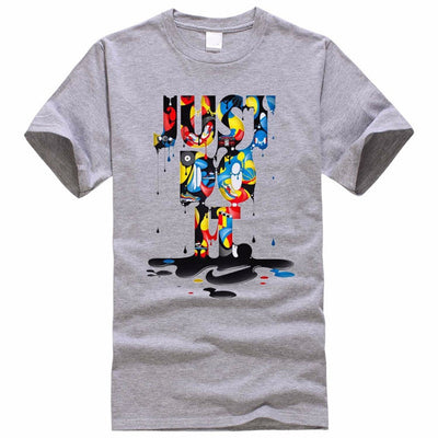 Just Do It T Letter print t-shirt