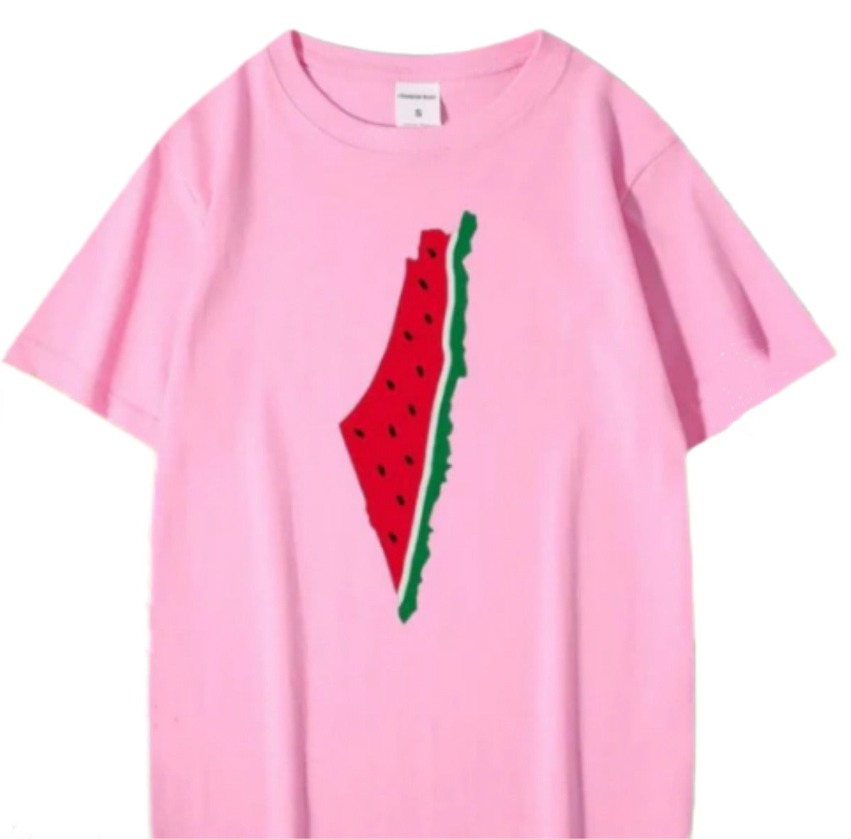 Summer Pure Cotton Short Sleeve T-shirts Watermelon