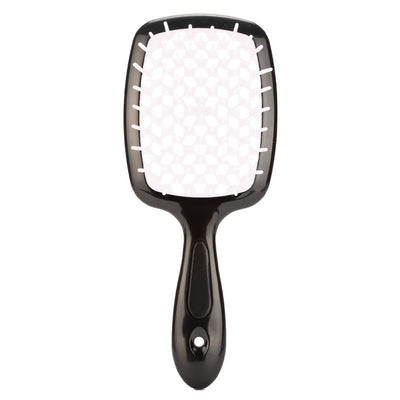 Honeycomb hollow massage comb, smooth hair grid comb, smooth hair dry and wet dual-purpose comb, curly and fluffy hair styling comb