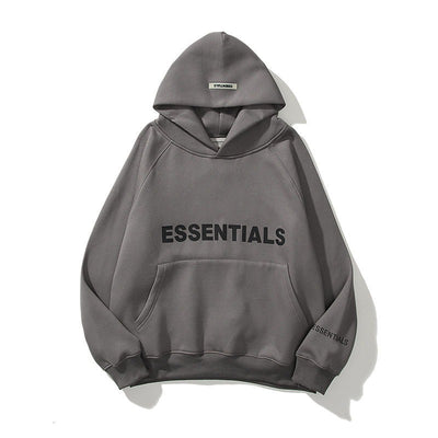 FOG's new trendy brand ESSENTIALS spring and autumn long sleeved top loose sports hoodie hoodie