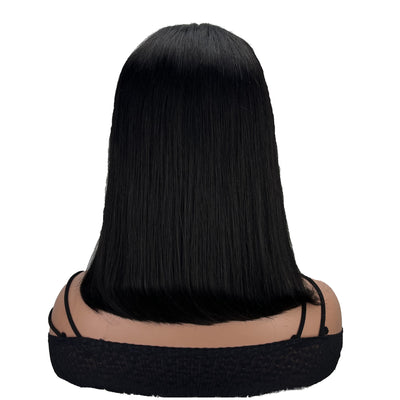 13 * 4 full frontal lace, first tier bob, European and American full human hair wig