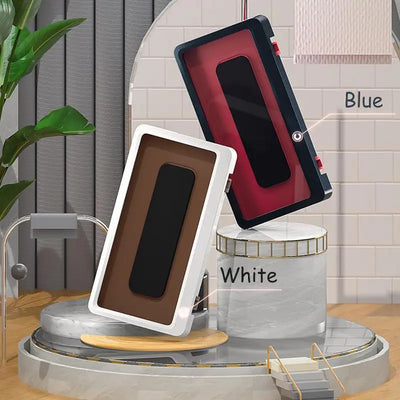 Waterproof Wall Mounted Phone Case Bathroom Shelves Storage  Kitchen Bathroom Shelf Bathroom Accessories