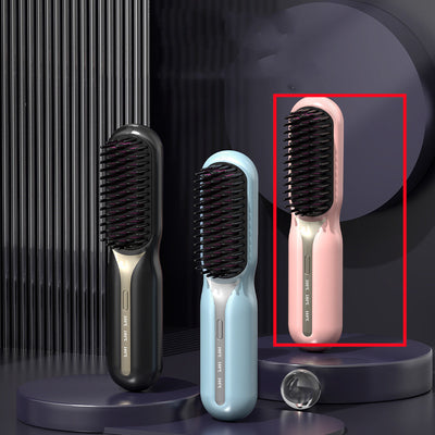 Home Straight Comb Wireless Charging Hair Straighteners