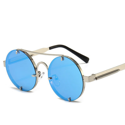 Retro Punk Style Steam Polarized Sunglasses Spring Shades